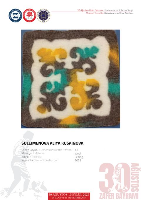 SULEIMENOVA ALIYA KUSAINOVA